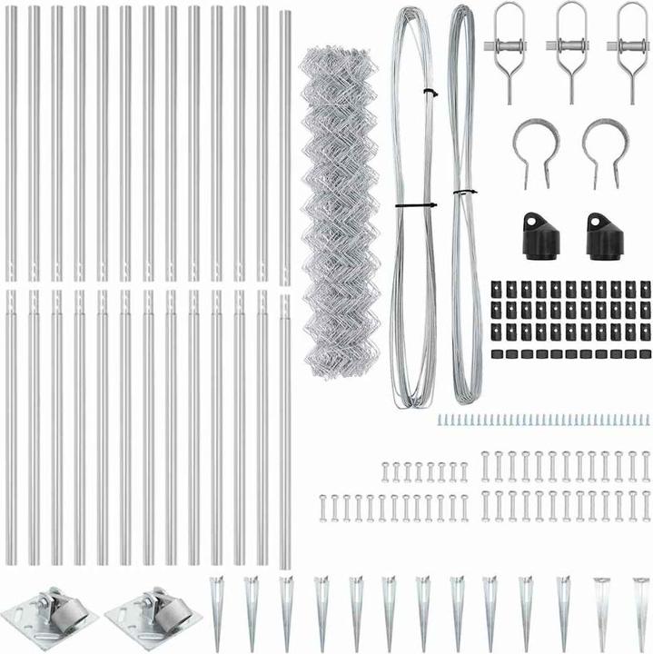 Actual product image vidaXL Zaunpfosten