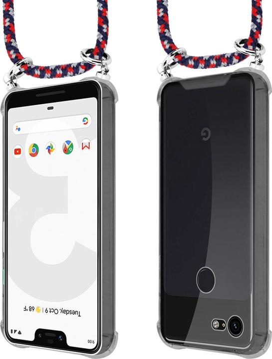 Produktbild Cadorabo TPU Handy Kette SILBER Cover