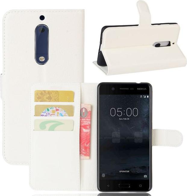 Actual product image MU Classic Litchi leather cover (Nokia 5)
