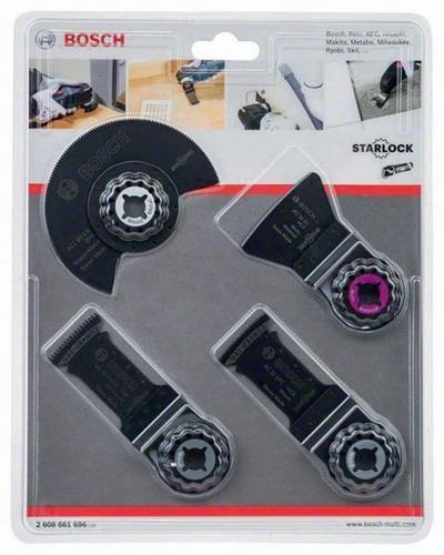 Immagine prodotto Bosch Professional Zubehör Blau Zubehör 2608669089 Starlock Bodenbelags-/Montagesägeblätter 4-tlg.