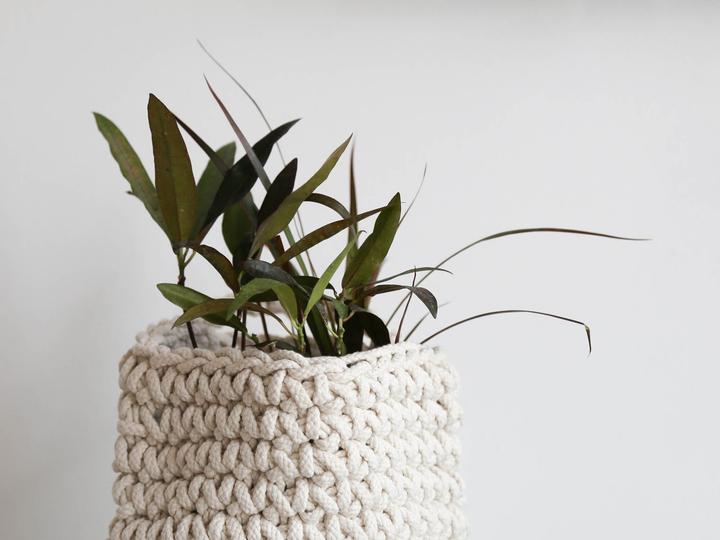 Actual product image Esmée Crochet basket (17 cm, 1x)