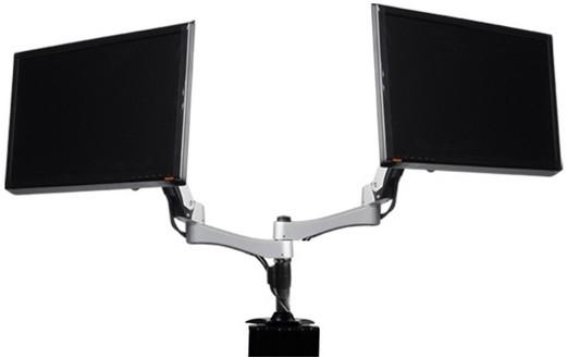 Produktbild Silverstone ARM Two Monitor Tischhalterung (Tisch, 24", 10 kg)