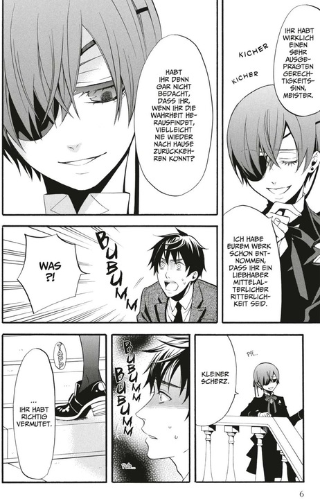 Produktbild Black Butler, Band 11 (Deutsch, Yana Toboso, 2012)