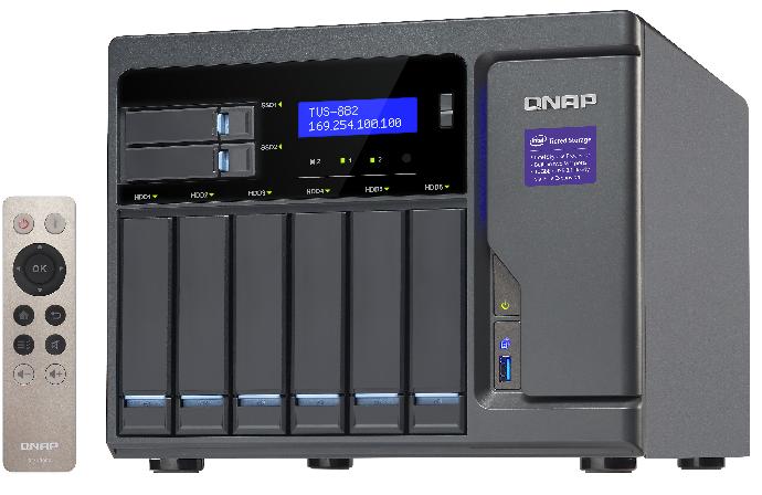 Produktbild QNAP Tvs-882-I3-8g-250w