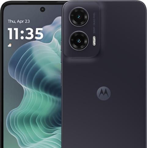 Actual product image Motorola Moto G35 (128 GB, Midnight Black, 6.72", Dual SIM, 5G)