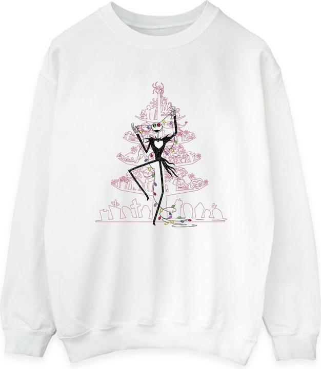 Produktbild Disney The Nightmare Before Christmas Tree Pink Sweatshirt (4XL)