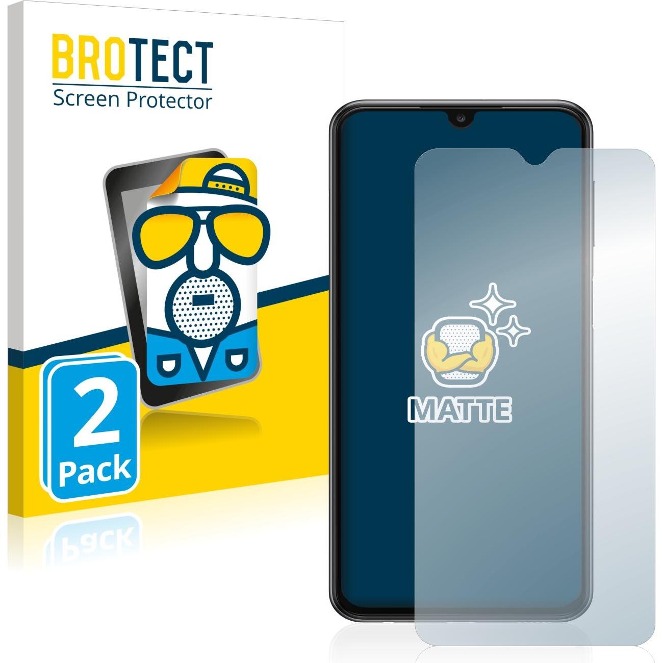 Thumbnail - BROTECT Entspiegelungs-Schutzfolie Displayschutz Matt (2 Stück, Samsung Galaxy A23), Smartphone Schutzfolie, Schwarz