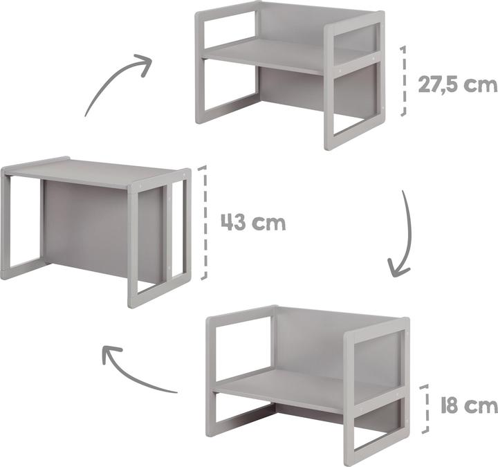 Actual product image Roba Kindersitzgruppe 3in1 (High chair, Kids table)