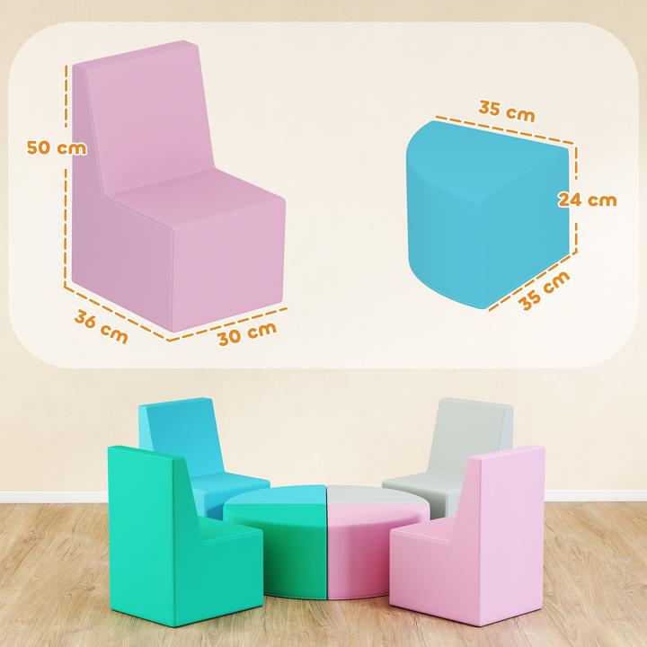 Produktbild Aiyaplay Softbausteine PU, EPE Mehrfarbig