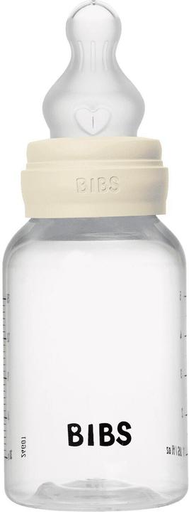 Actual product image Bibs Anti Colic Bottle Silicone 150 ml Slow Flow Ivory (150 ml)