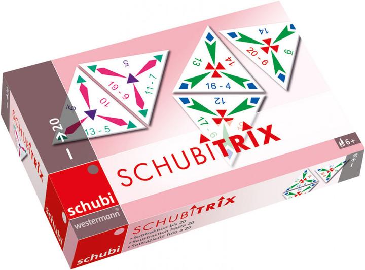 Image du produit Schubitrix Soustraction jusqu'à 20. maths 1ère/2ème année. Jeu éducatif (Anglais, Allemand, Italien, Néerlandais, Français, Espagnol)