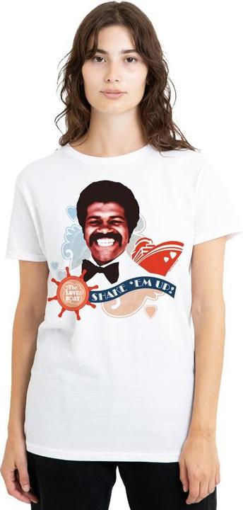 Actual product image The Love Boat Unisex Adult Shake Em Up T-Shirt (M)