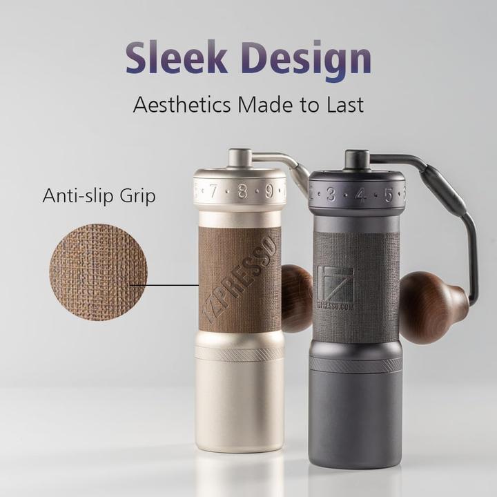 Produktbild 1Zpresso K-Ultra Manuelle Kaffeemühle mit Edelstahl-Mahlwerk