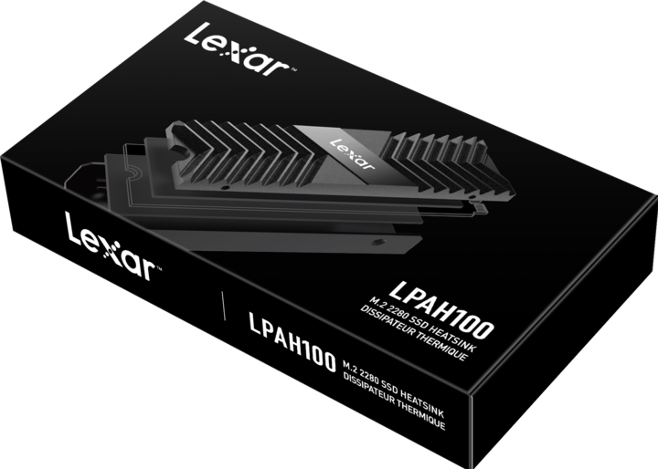 Actual product image Lexar M.2 2280 SSD Heatsink (LPAH100)