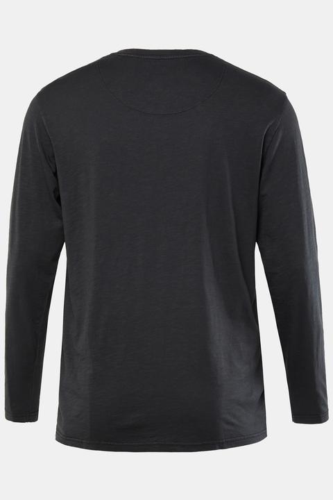 Actual product image JP1880 Long Sleeve Henley (L)