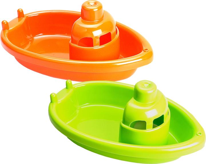 Productafbeelding Gowi 559-53 Boot Hamburg, waterspeelgoed, oranje/groen