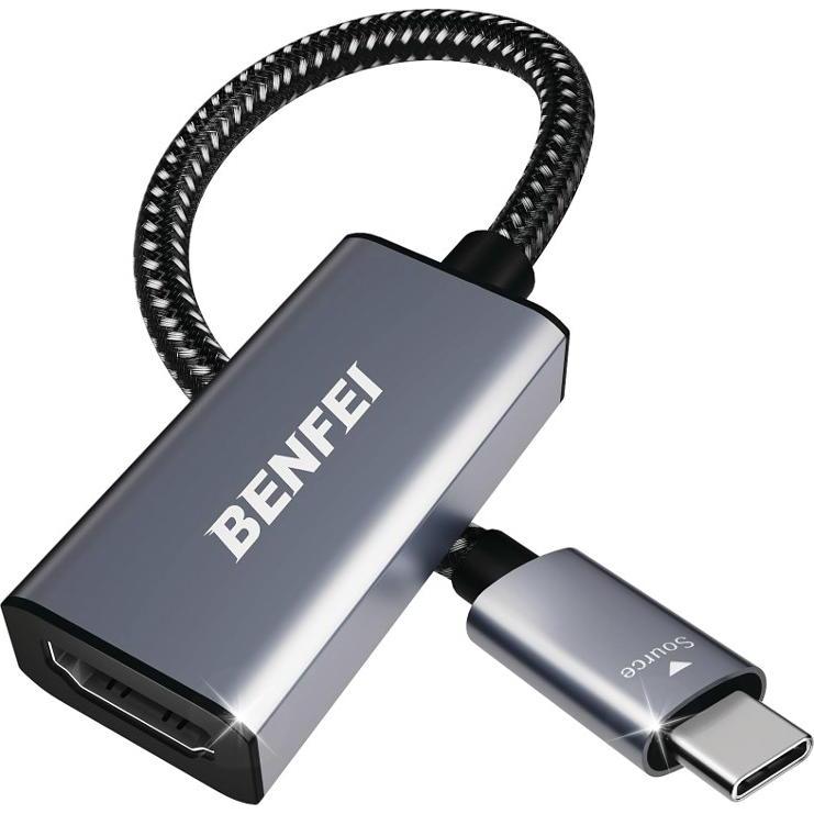 Benfei USB-C to HDMI Adapter, Adattatore dati + video