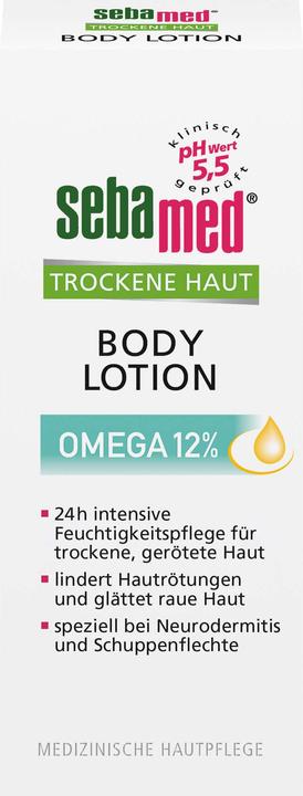 Actual product image Sebamed Sebmed, dry skin balm, Omega, 200 ml (Body lotion, 200 ml)