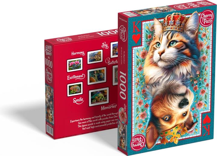 Produktbild Cherry Pazzi Puzzle da 1000 Pezzi - The Royal Card (1000 Teile)