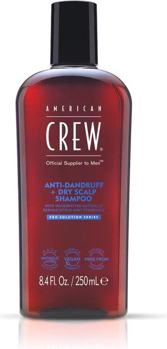Produktbild American Crew Anti-Dandruff+ Dry-Scalp (250 ml, Flüssiges Shampoo)