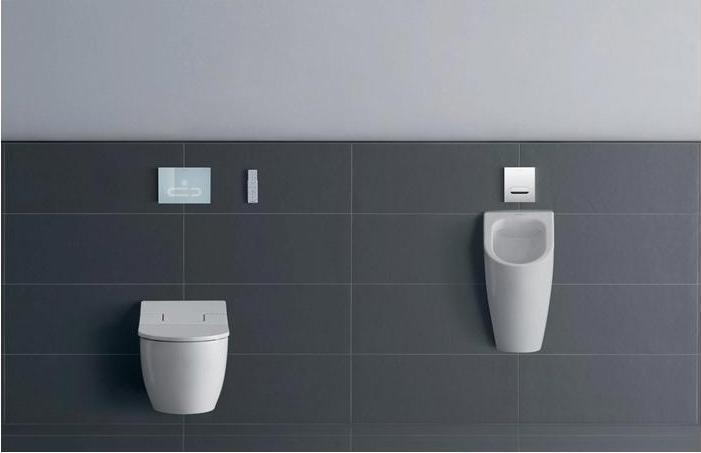 Produktbild Duravit Betätigungsplatte DURASYSTEM A2 130x150mm Bat f Urinal ZinkDruckg. chr h