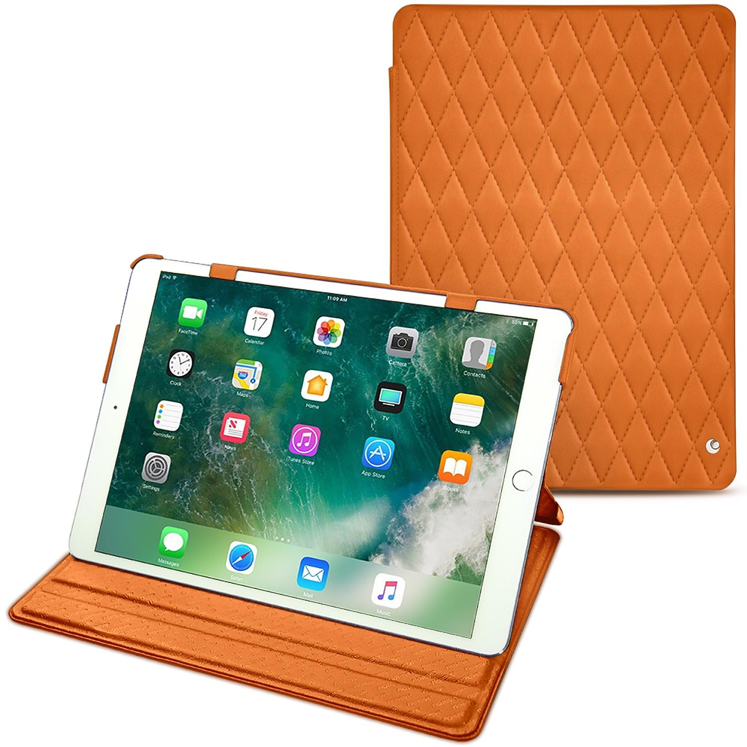Noreve Lederschutzhülle horizontal (iPad Air 2019 (3. Gen)), Tablet Hülle, Orange