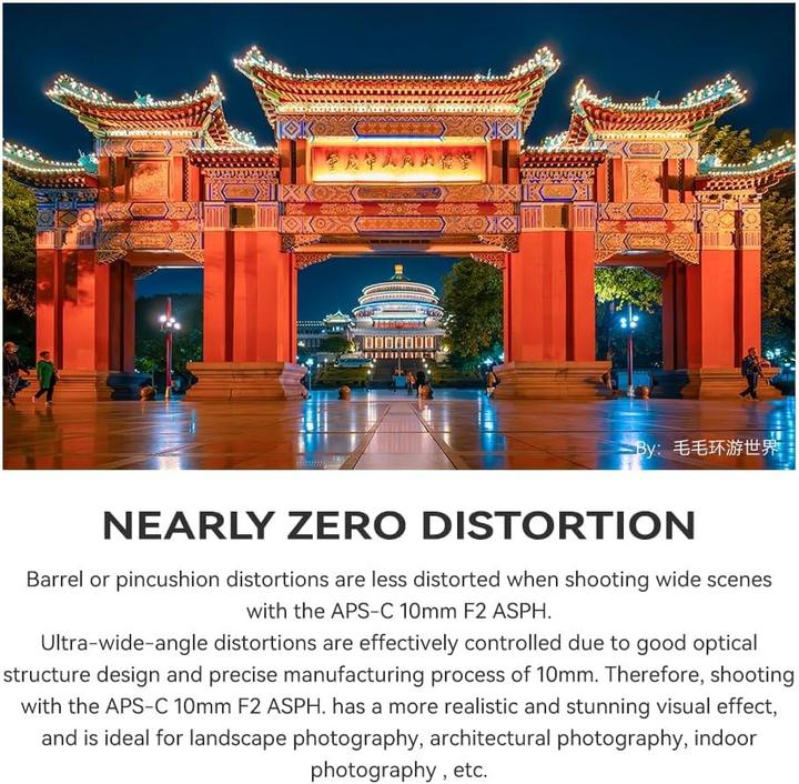 Actual product image TTArtisan 10mm f2 for Fuji X (APS-C / DX)
