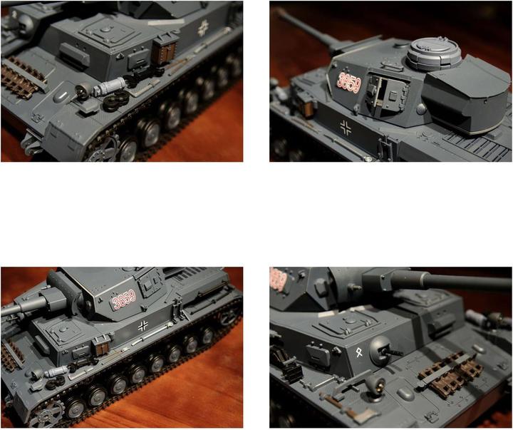 Image du produit Es-toys RC char de combat IV Ausf.F-2 (RTR Prêt à fonctionner)