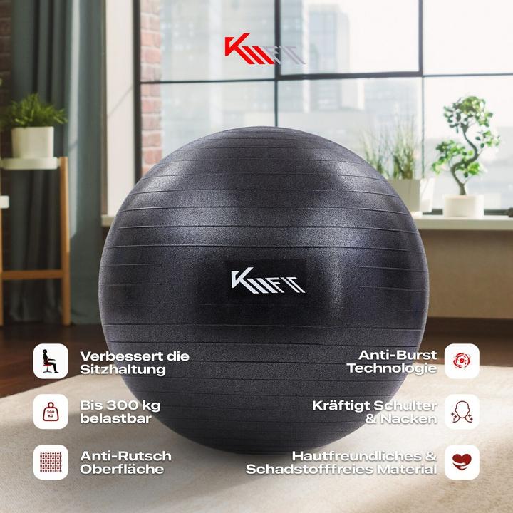 Immagine prodotto Km-Fit Palla per esercizi (65 cm)