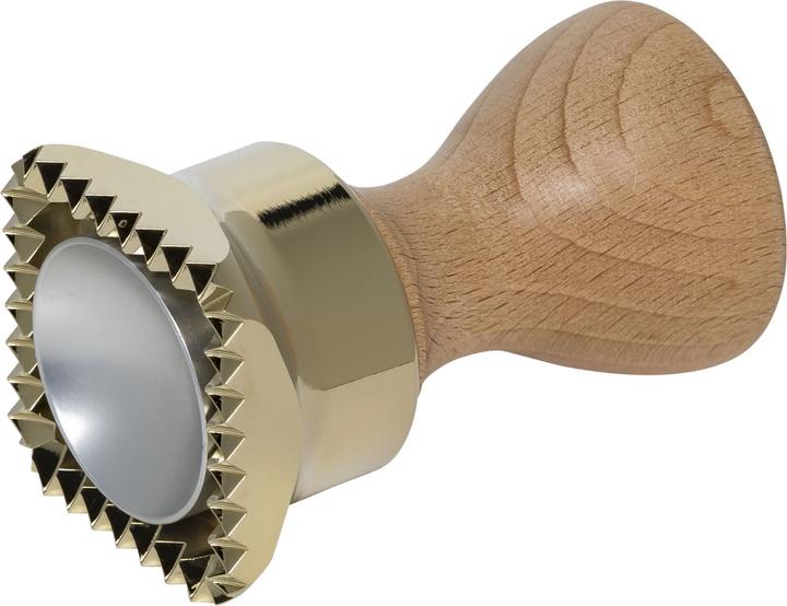 Actual product image Marcato Ravioli stamp square light gold 45x45 mm