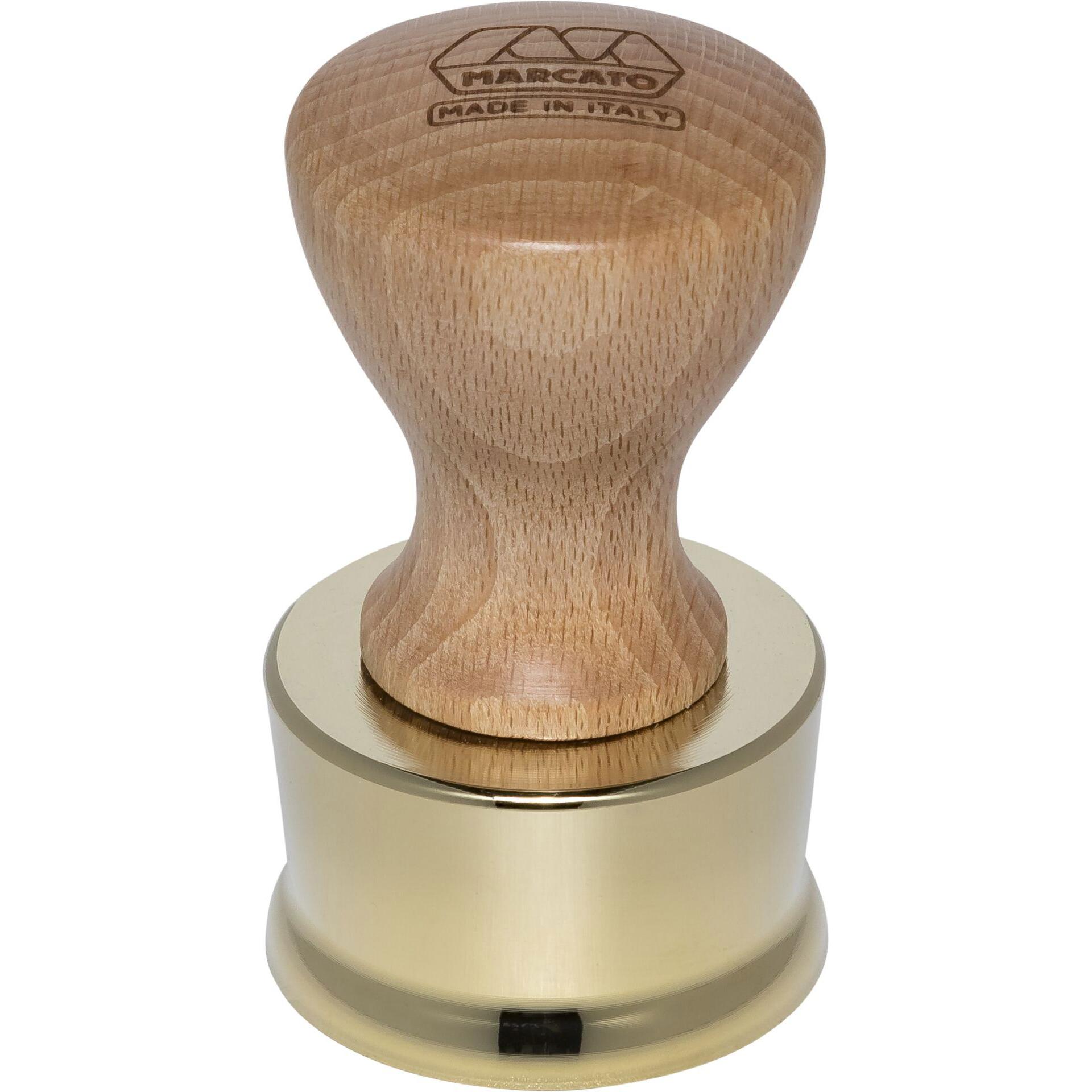Marcato Raviolistempel rund hellgold 50 mm, Zubehör Küchengeräte, Gold, Braun