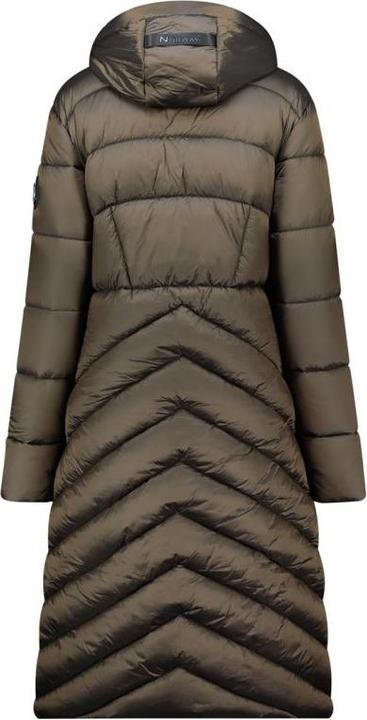 Actual product image Geographical Norway Blanche Long Kaki DB Lady 0116 Kaki Women's Jacket (WZ5491F/GN-Kaki)