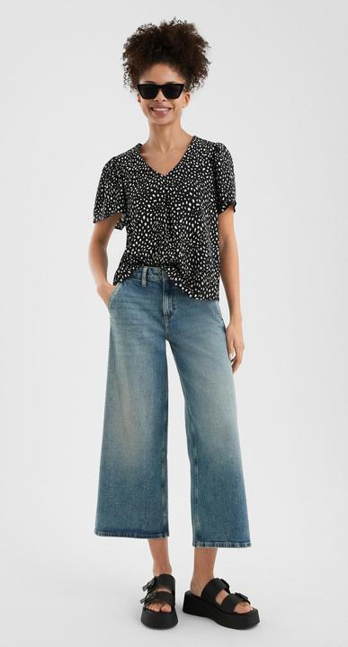 Immagine prodotto s.Oliver Bluse Viskose Bluse mit All-over-Print (34)