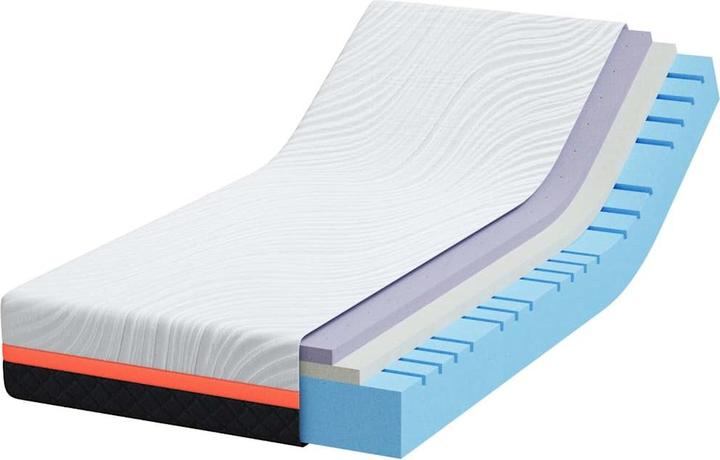 vidaXL Memory-Schaum-Matratze (Schaumstoffkern, 120 x 200 cm)