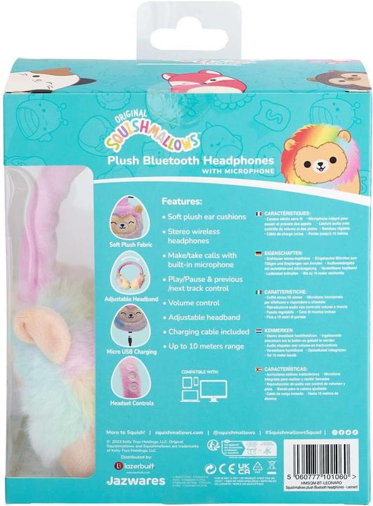 Produktbild Squishmallows Leonard Bluetooth Kopfhörer
