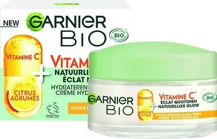 Immagine prodotto Garnier Crema giorno idratante bio con vitamina C* 50ml (Lozione detergente, 50 ml)