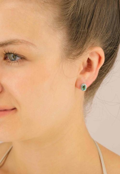 Image du produit Muau Boucles d'oreilles (750, Platine 14 carats)