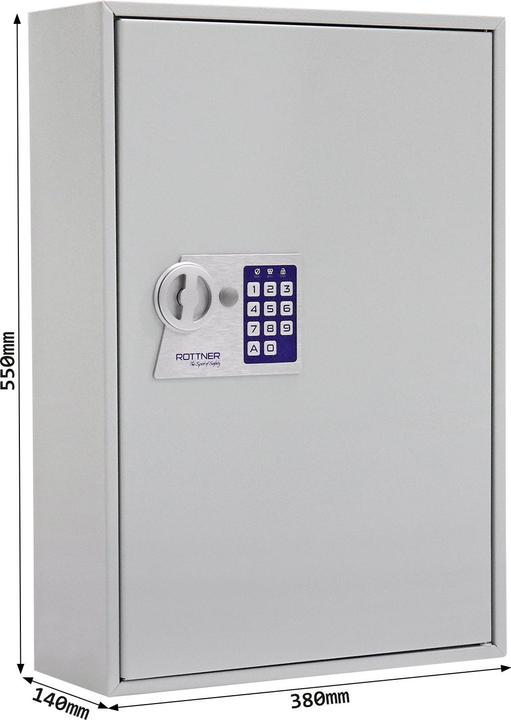 Actual product image Rottner Key cabinet electronic lock