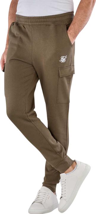 Actual product image Siksilk Sweatpants Khaki Essential Cargo Jogger (M)