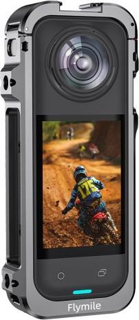 Actual product image Flymile Insta360 X5 Frame Extreme Aluminium Halterung