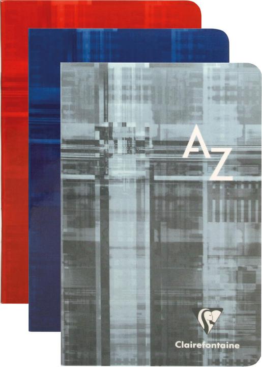 Actual product image Clairefontaine Notebook with index (A4, Checked, Soft cover)