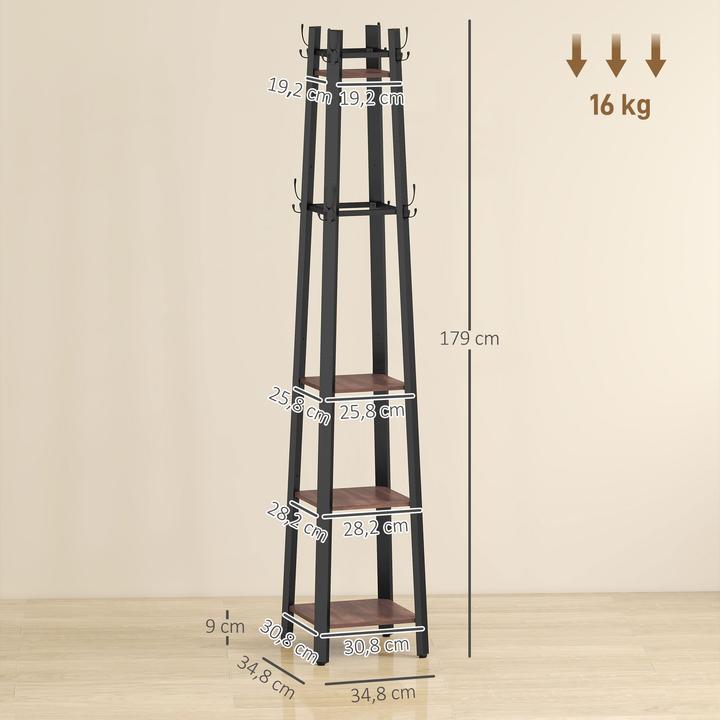 Actual product image Homcom Coat rack