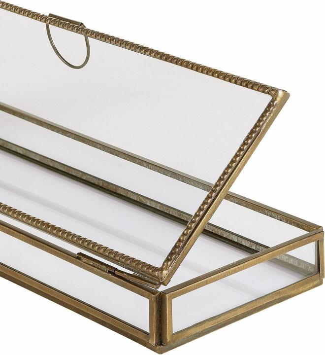 Image du produit Loberon Boîte en verre 2 pièces Isvento clair (30.50 cm, 2x)