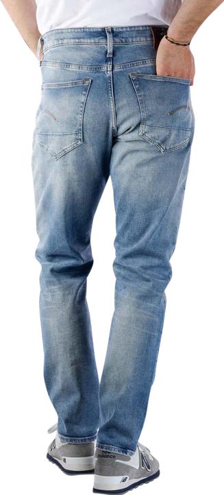 Produktbild G-Star 3301 Straight Tapered Jeans Elto Stretch indigo aged (W34/L34, W30/L32, W30/L34, W31/L32, W32/L34, W36/L32, W36/L34, W33/L32, W29/L32, W34/L32)