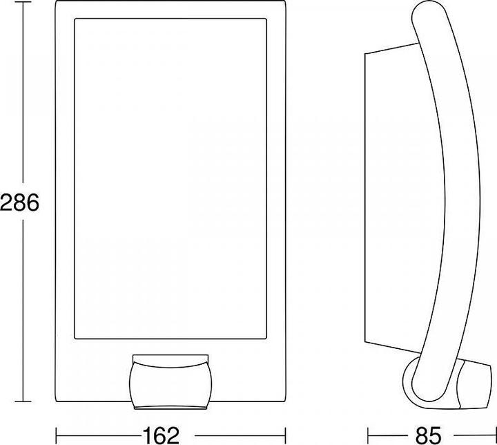 Actual product image Steinel Sensor lamp L 22 S (0 lm, E27, IP44)