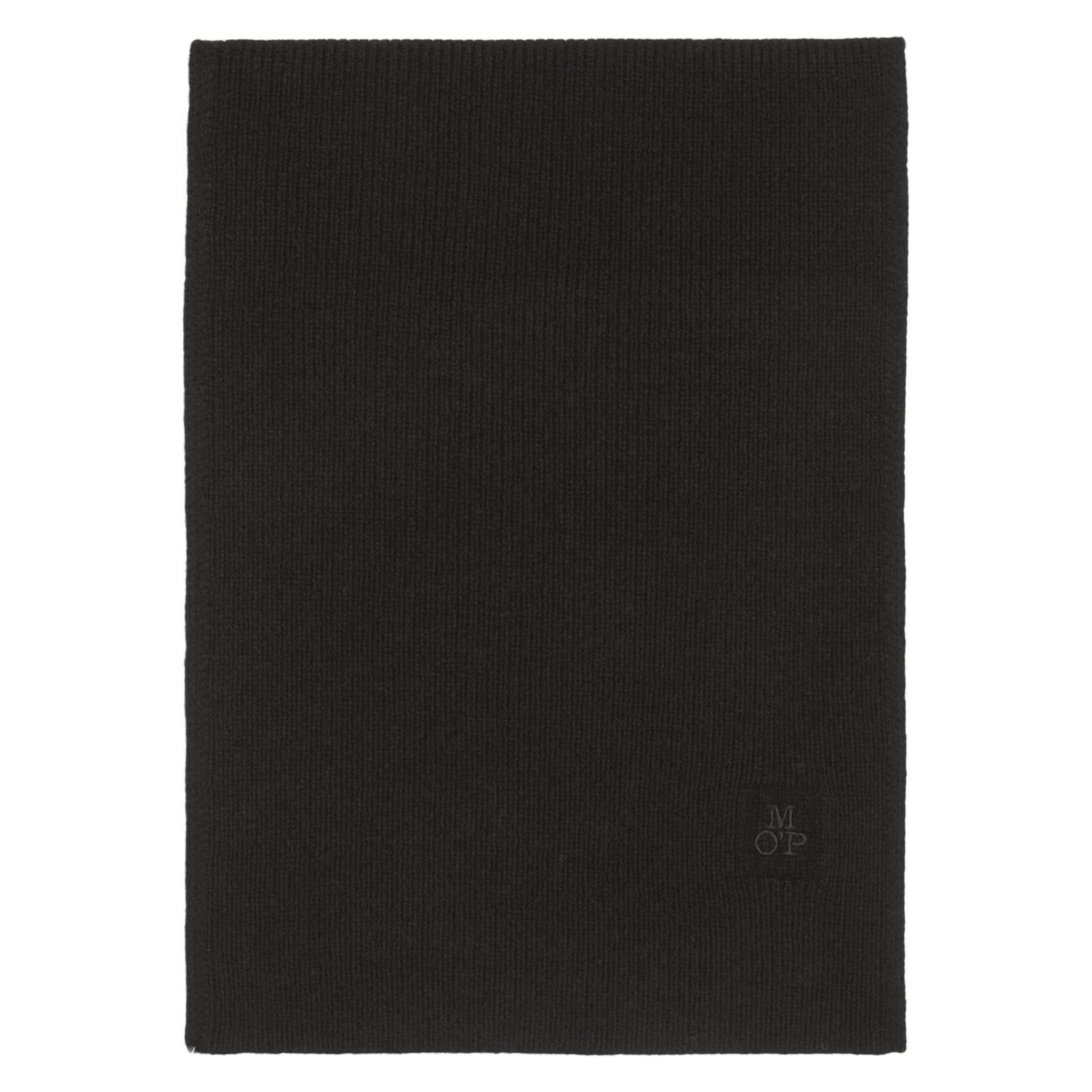 Marc O'Polo, Unisex, Schal, Knitted Scarf, Schwarz