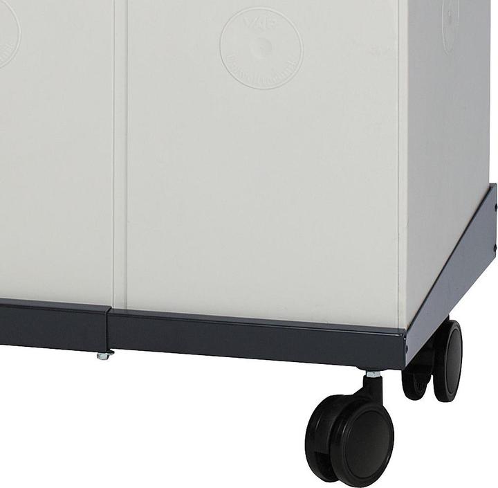 Produktbild VAR Kunststoffcontainer Systemrollwagen II schwarz