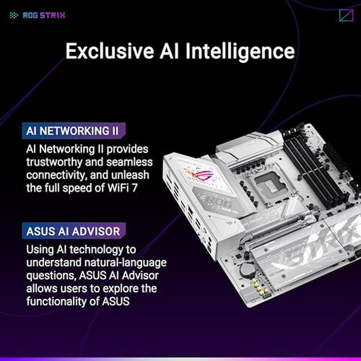 Produktbild ASUS ROG STRIX B860-G GAMING WIFI (LGA 1851, Intel B860, mATX)
