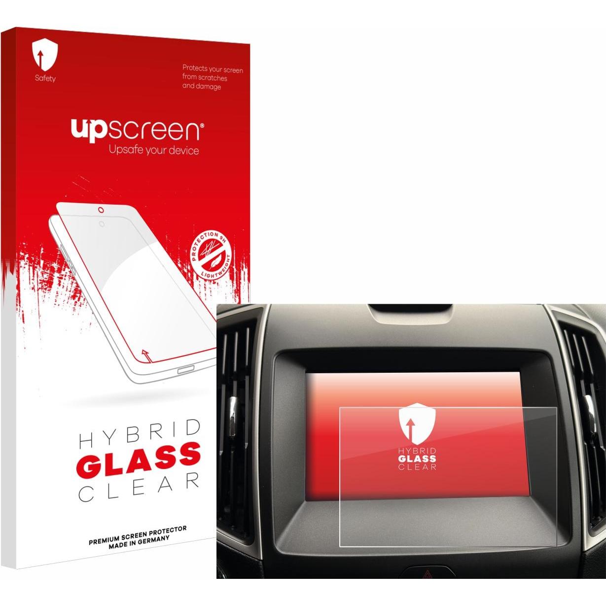 upscreen, Fahrzeug Navigation Zubehör, Schutzglas Schutzfolie Displayschutz Display Schutz Glas Folie klar