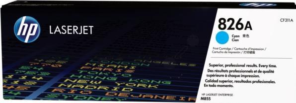 Actual product image HP Toner cyan Orig.No. CF311AC (C)